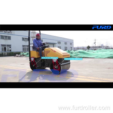 Smooth Double Drums Vibratory Roller